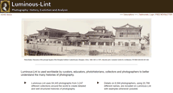 Desktop Screenshot of luminous-lint.com
